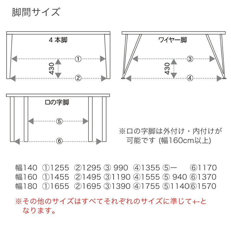 ダイニングテーブル食卓テーブル長方形4本脚ワイヤー脚ロ字脚シンプルオーク材ナチュラル140/160/180cmAstageFUJISHIフジシ