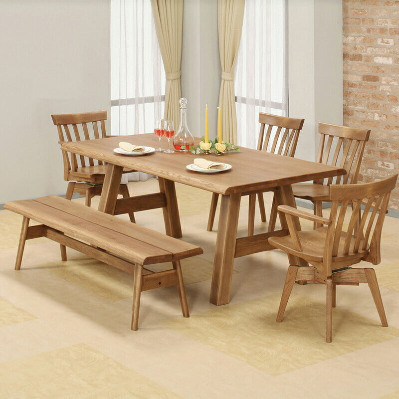 ダイニングテーブルテーブル食卓テーブル長方形シンプルカントリーナチュラルオーク150/180cm優樹R1ゆうきR1