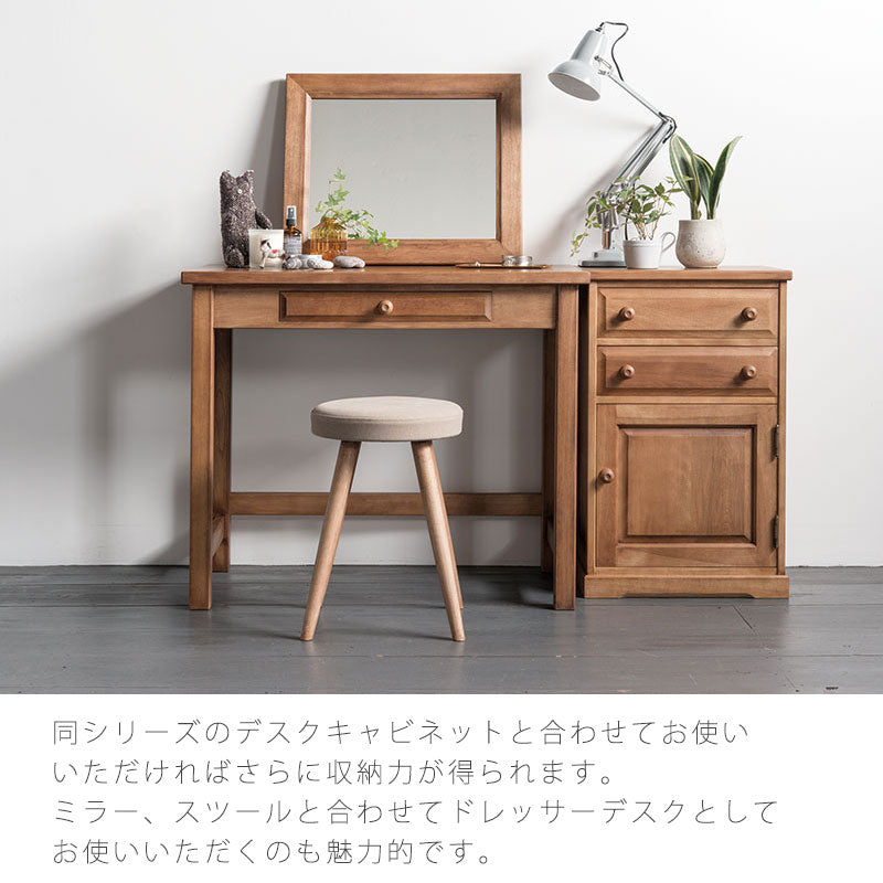 リビングダイニング家具デスク子供机学習机パソコンデスクドレッサー作業机リモートワークナチュラルカントリーカバ材国産NC380WPデスク飛騨産業northernforestノーザンフォレスト