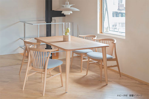 飛騨産業standardcollectionスタンダードコレクションチェアアームチェアダイニングチェア食卓椅子カフェチェア飛騨産業(キツツキ)の椅子国産布座ビーチブナナラホワイトオークウォールナット無垢材SD270ANSD270ABSD270AU