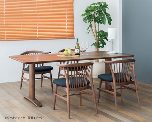 アームチェアダイニングチェア椅子チェア国産布座ビーチオークWN無垢材SD270AN/AB/AU飛騨産業standardcollectionスタンダードコレクション
