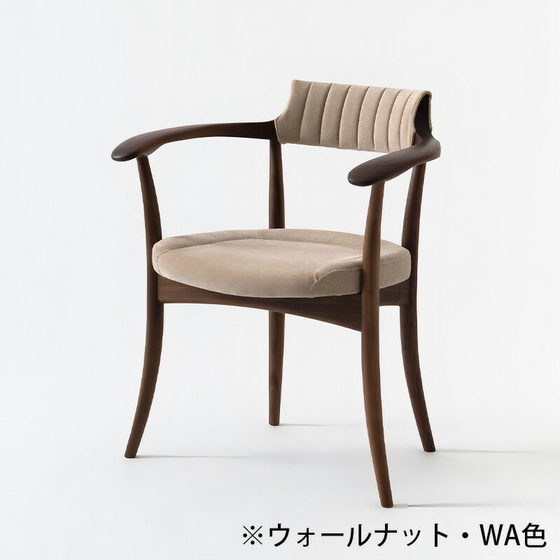 ダイニングチェア食卓椅子チェアアームチェア肘掛椅子国産張座布座背座張りビーチオークウォールナット無垢材SG220ANSG220ABSG220AU飛騨産業Crescentクレセント
