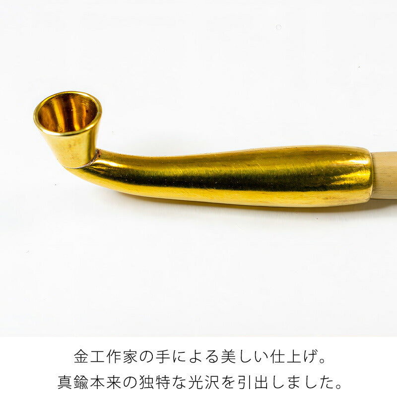 (送料無料)真鍮長煙管（きせる）キセル(日本の伝統的な喫煙パイプ、喫煙グッズ)