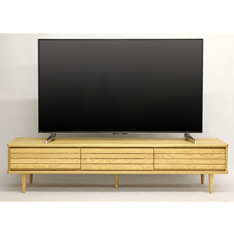 TVボードテレビ台AVキャビネットオーク無垢材天然植物性オイル仕上げ幅145cm幅175cm幅205cm
