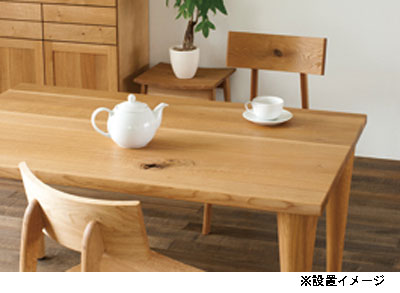 l森のことばダイニングテーブル選べる5サイズSN342WP/343WP/344WP/345WP/346WP幅135/150/160/180/195x奥行き85/90/100【日本製】[送料無料]飛騨産業キツツキナラ材