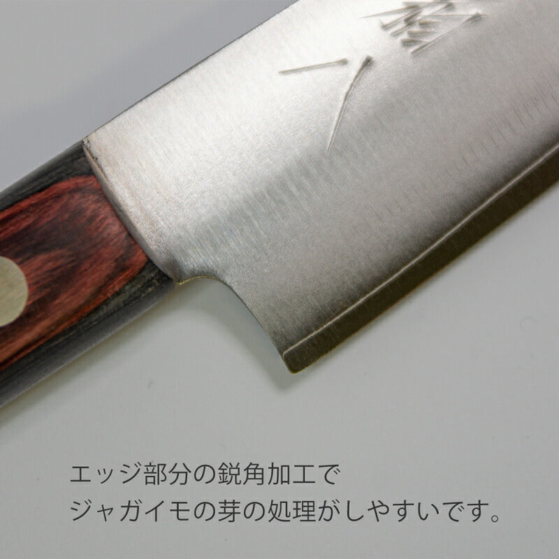 (送料無料)(名入れ無料)「堺兼近作」130mmステンレスペティナイフ(V金10号)伝統の堺包丁・VG10刃渡り13cm堺刃物の伝統工芸師による日本製の小型ナイフ