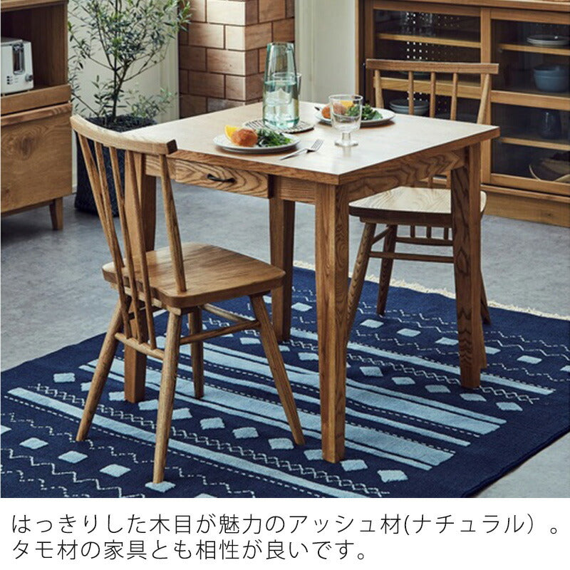 (正規品)2脚セットデスクチェア椅子イス木製カントリーナチュラルグレーバーチアッシュAnemoneアネモネnoraノラ