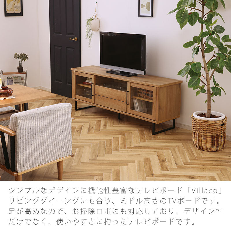 リビング用家具テレビボードAVボード収納棚160cm180cm北欧ナチュラルvillacoTVboardビラコTVボードandgアンジーnoraノラ