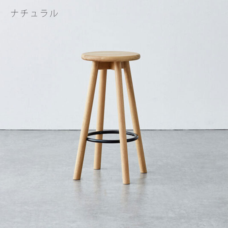 (正規品)スツールハイスツールハイチェアカウンターチェアオーク脚置き付板座北欧おしゃれstoolAINOスツールアイノNWLHノーウェアライクホーム