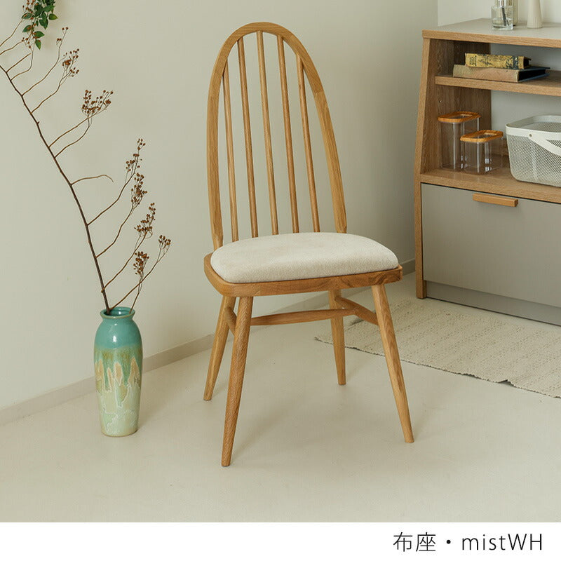 (正規品)ダイニングチェアハイバックチェア椅子おしゃれオーク無垢ナチュラル北欧INDYインディnofflysノフリスNORAノラ