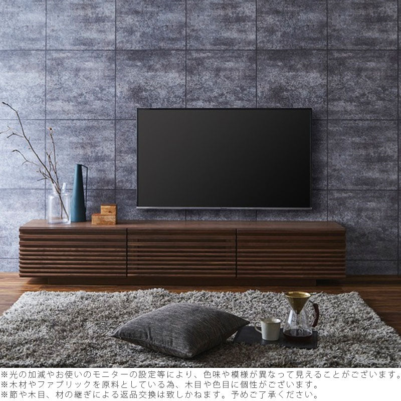 (nn新規)TVボードリビング用家具AVボードローボード180cm200cm引出し付きウォールナットオークLINJETVboardリンジェテレビボードNIPPONAIREニッポネア日本製
