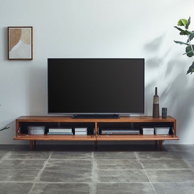 TVボードリビング用家具AVボードローボード180cm200cm引出し付きチェリー無垢ヴィンテージPLOTTVboardプロットテレビボードNIPPONAIREニッポネア日本製