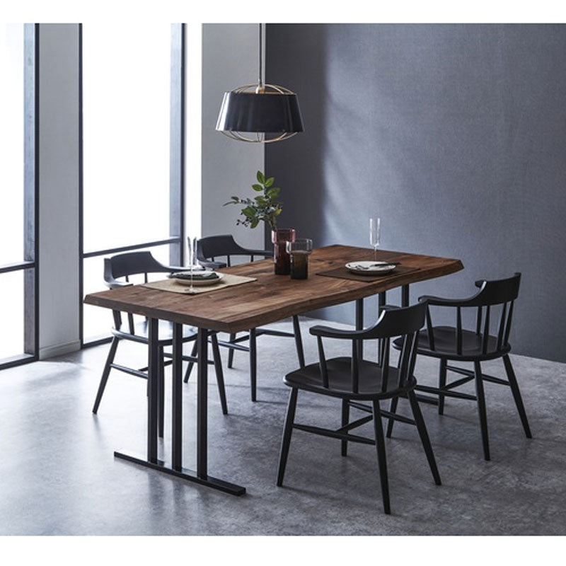 ダイニングテーブルスチール脚ダイニング用家具150cm180cmウォールナットホワイトオークRESTERdiningtableレスターダイニングテーブルNIPPONAIREニッポネア日本製
