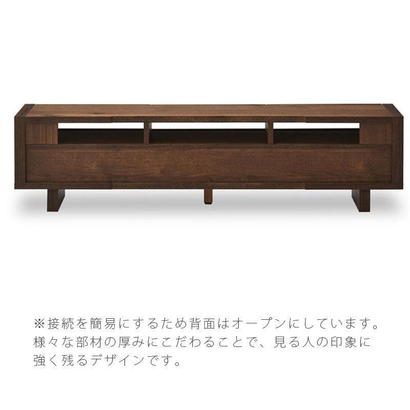 (正規品)(開梱・設置無料)テレビボードローボードAVボードリビング収納モダンウォールナットオークTENGENテンゲンNIPPONAIREニッポネア日本製