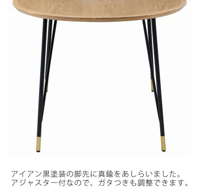 (正規品)ダイニングテーブル丸テーブルラウンドテーブルカフェテーブルテーブル丸型無垢アイアン脚幅100cmナチュラルメラミン石目調MARURUマルルnoraノラ