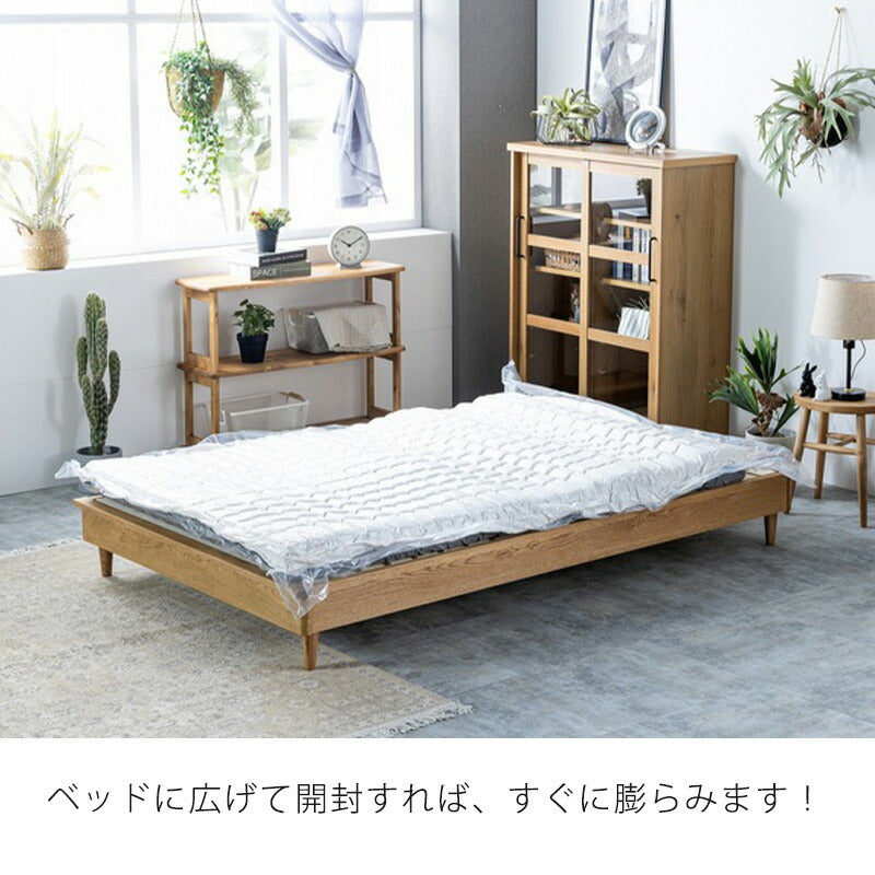 (正規品)マットレスシングルセミダブルダブルノンコイルウレタン高反発体圧分散通気性圧縮梱包厚さ18cm/22cmNORARIノラリnoraノラ