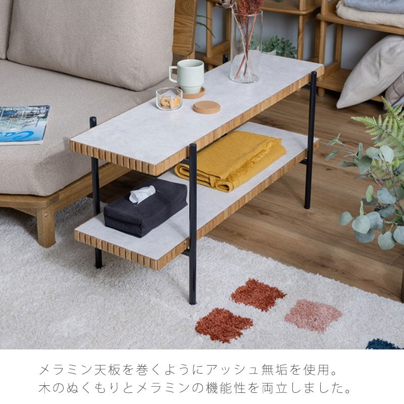 (2601nr新規)オープンラックシェルフ棚本棚間仕切り木製北欧メラミンアイアン脚幅99cmブラックホワイトTARTYopenrackタルティーノラnora