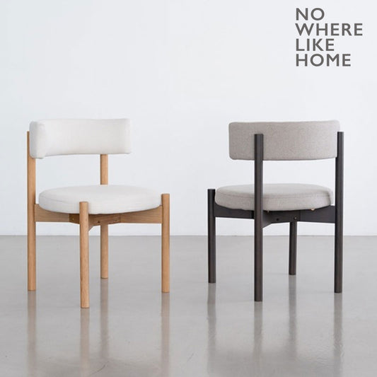 (正規品)ダイニングチェアチェア椅子おしゃれオークラウンド布座北欧DiningChairCOUDYコーディーNWLHノーウェアライクホーム