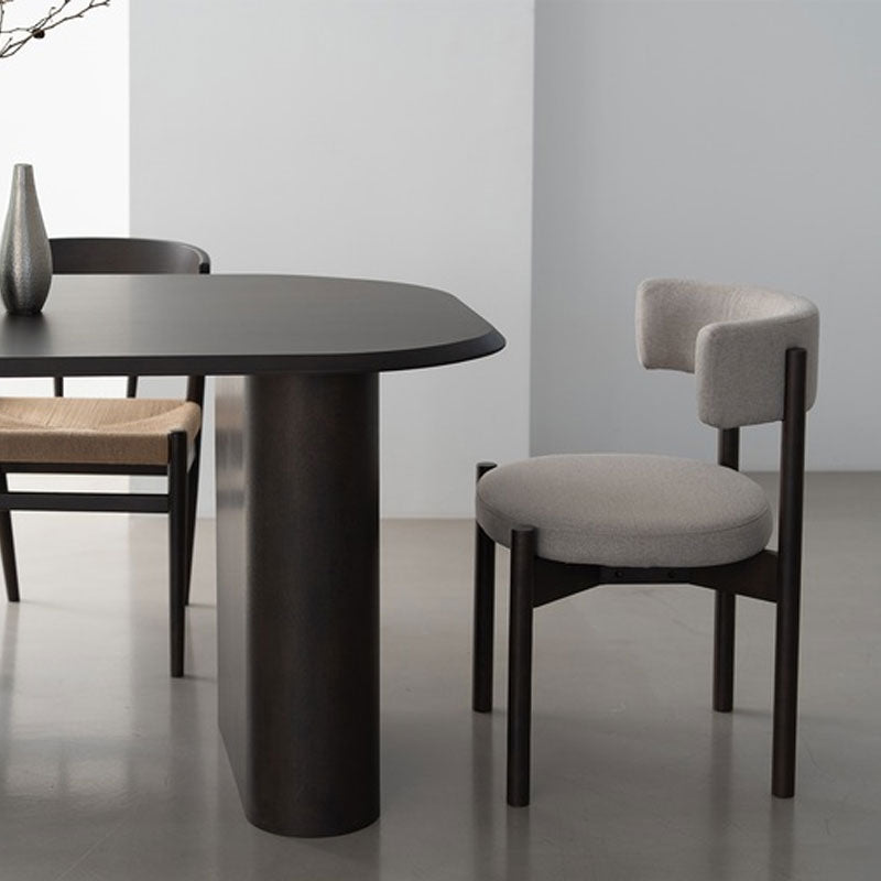 (正規品)ダイニングチェアチェア椅子おしゃれオークラウンド布座北欧DiningChairCOUDYコーディーNWLHノーウェアライクホーム