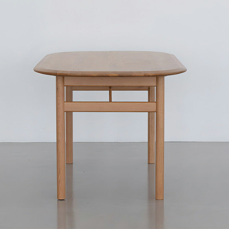 (正規品)ダイニングテーブルテーブル食卓丸脚北欧シンプル楕円形幅150cmオーク無垢ERNIEアーニーdiningtableNOWHERELIKEHOMEノーウェアライクホーム