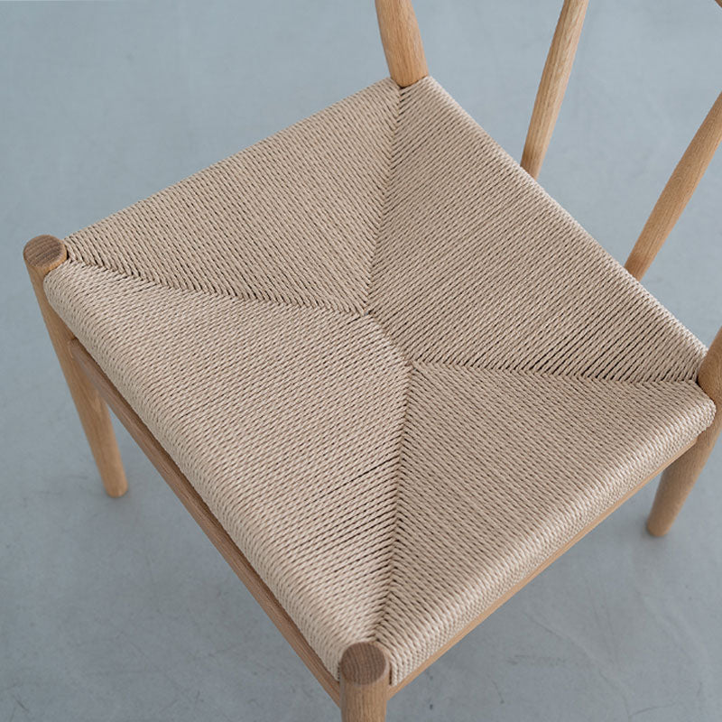 (正規品)ダイニングチェアチェア椅子ハーフアームチェアおしゃれオークペーパーコード北欧diningchairFAWNファウンNWLHノーウェアライクホーム