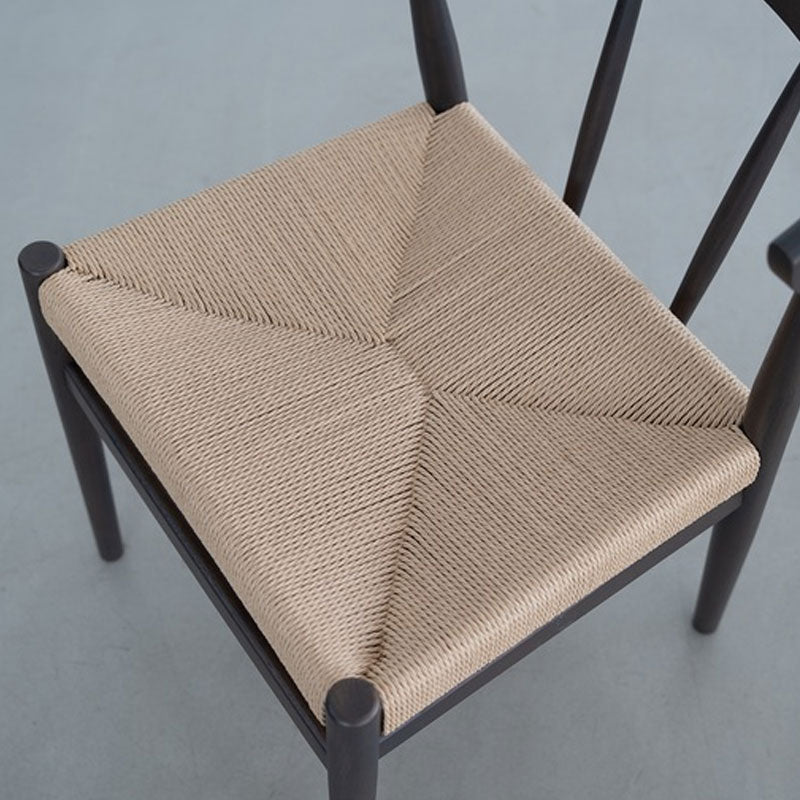 (正規品)ダイニングチェアチェア椅子ハーフアームチェアおしゃれオークペーパーコード北欧diningchairFAWNファウンNWLHノーウェアライクホーム