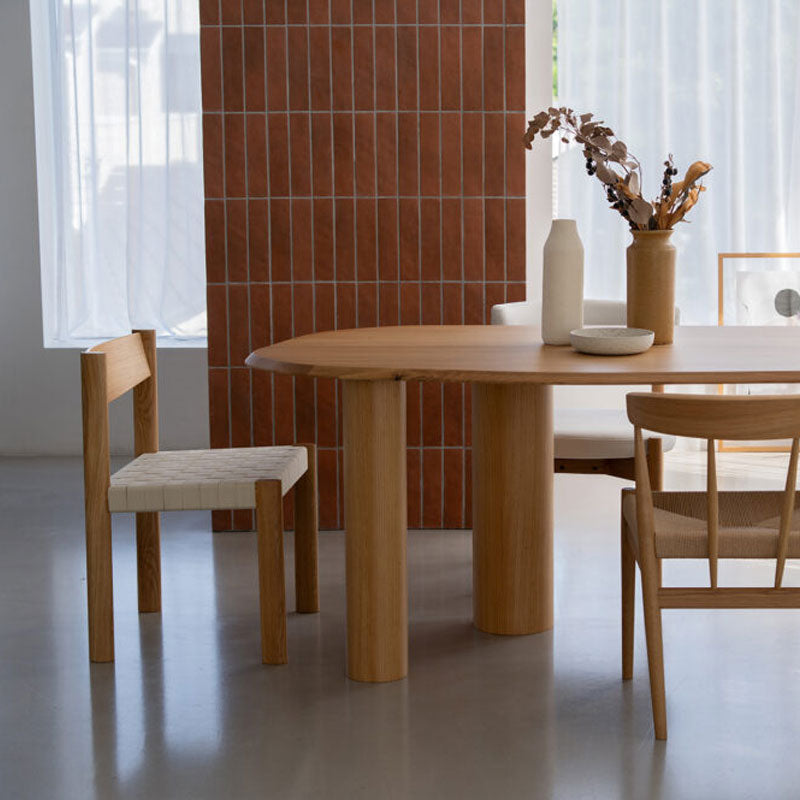 (正規品)ダイニングチェアチェア椅子おしゃれオークコットンベルト北欧LIPSリプスdiningchairNWLHノーウェアライクホーム