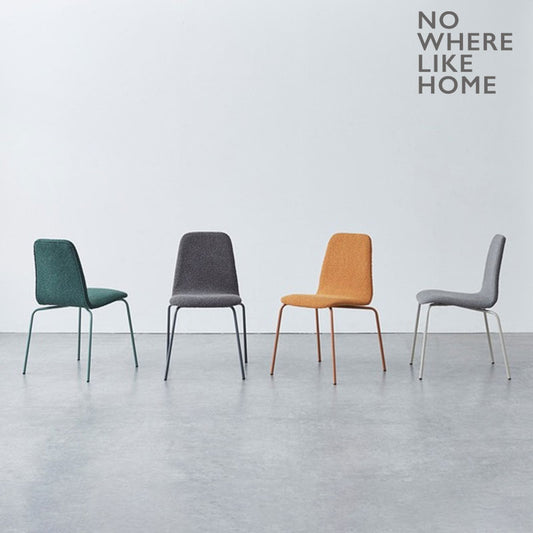 (正規品)ダイニングチェアチェア椅子おしゃれスチールファブリック北欧diningchairMORNOモルノNWLHノーウェアライクホーム
