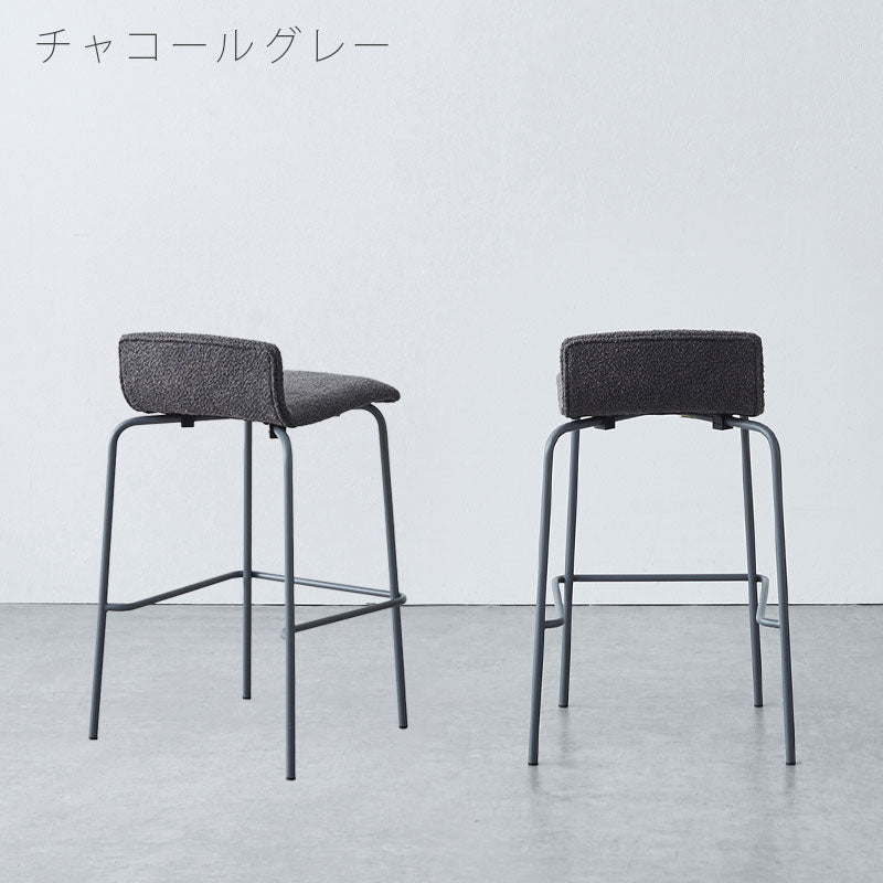 正規品)カウンターチェア ハイチェア スタッキング スチール