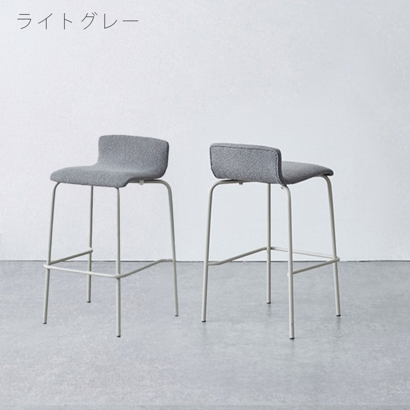 (正規品)カウンターチェアハイチェアスタッキングスチールファブリック北欧おしゃれMORNOcounterchairモルノNWLHノーウェアライクホーム