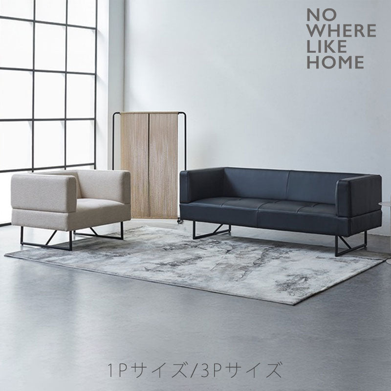 (正規品)ソファ1P3Pアーム付ソファボックス型1人掛3人掛ベージュブラック北欧sofaoldieオールディーNOWHERELIKEHOMEノーウェアライクホーム