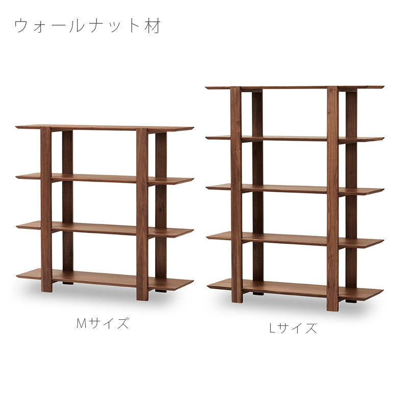 (正規品)オープンシェルフシェルフ収納棚飾り棚ウォールナットオークOWENIIオーウェンIINWLHノーウェアライクホーム