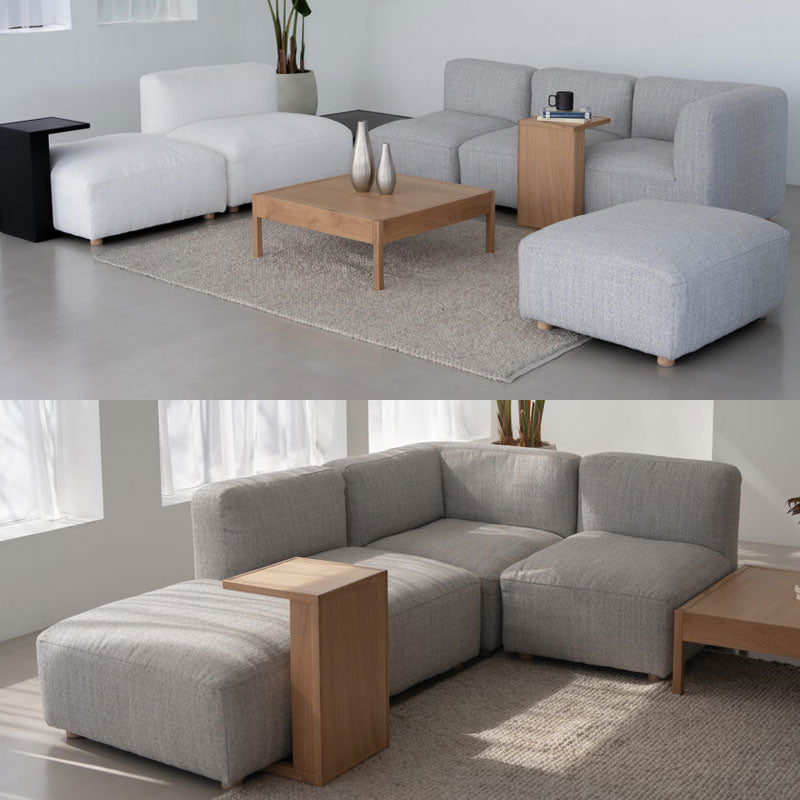 オットマン1Pコーナーソファセパレート連結可能カスタマイズホワイトグレー北欧peopleピープルottomanNOWHERELIKEHOMEノーウェアライクホーム