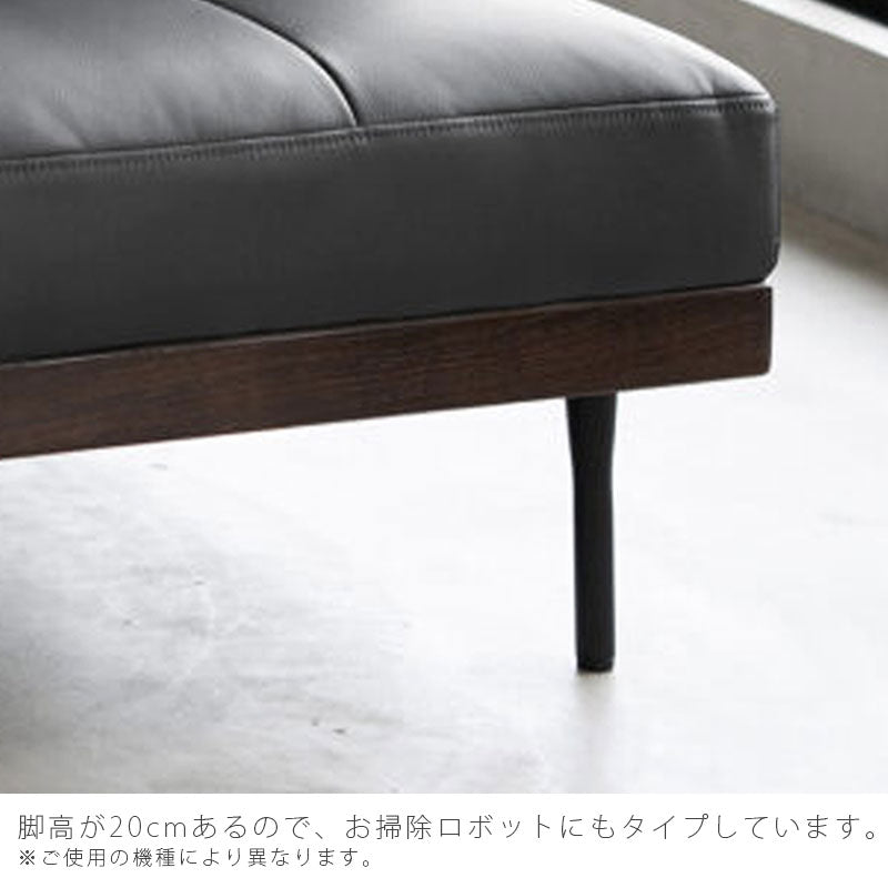 オットマンスツールソファ1Pブラックグレーレザーテックスファブリック北欧siglsシグルスottomanNOWHERELIKEHOMEノーウェアライクホーム