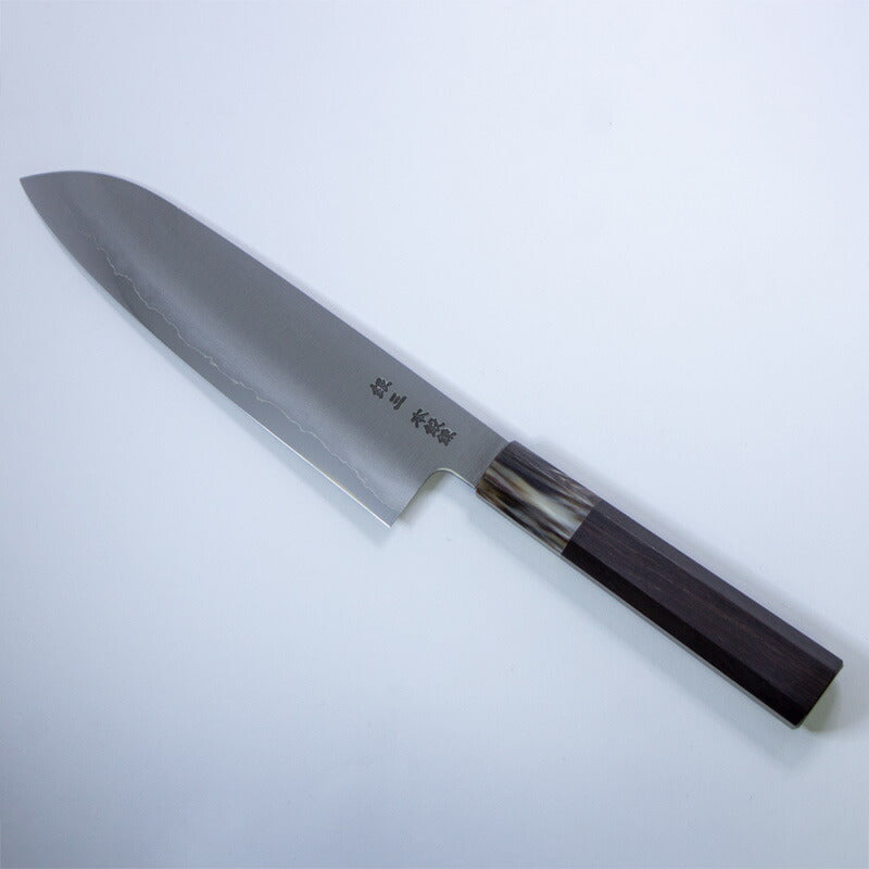 三徳包丁文化包丁万能包丁ステンレス170mm堺箱八銀三鋼本鍛錬銀紙3号堺包丁刃渡り17cm堺刃物堺打刃物