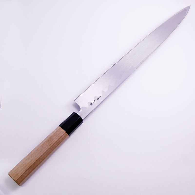 堺兼近作正夫尺青銅刃渡り29.3cm刺身包丁柳刃包丁