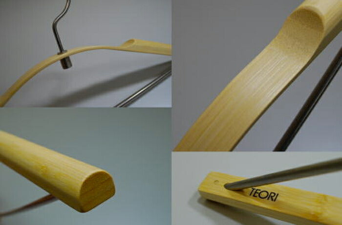 【正規品】TEORIテオリハンガーbowボウ竹集成材プレゼント好適品P-BW/p-bw