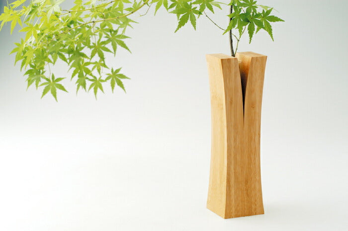 【正規品】TEORIテオリ一輪挿し花瓶LINリン竹集成材プレゼント好適品P-LIS/M/L