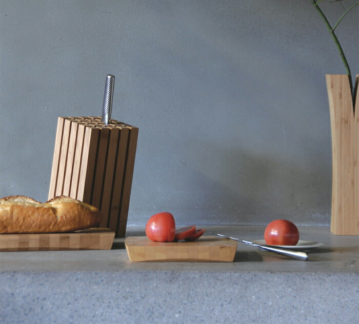 【正規品】TEORIテオリ包丁立てナイフスタンドSPRITスプリット竹集成材キッチン用品プレゼント好適品TW-SPV/SPS