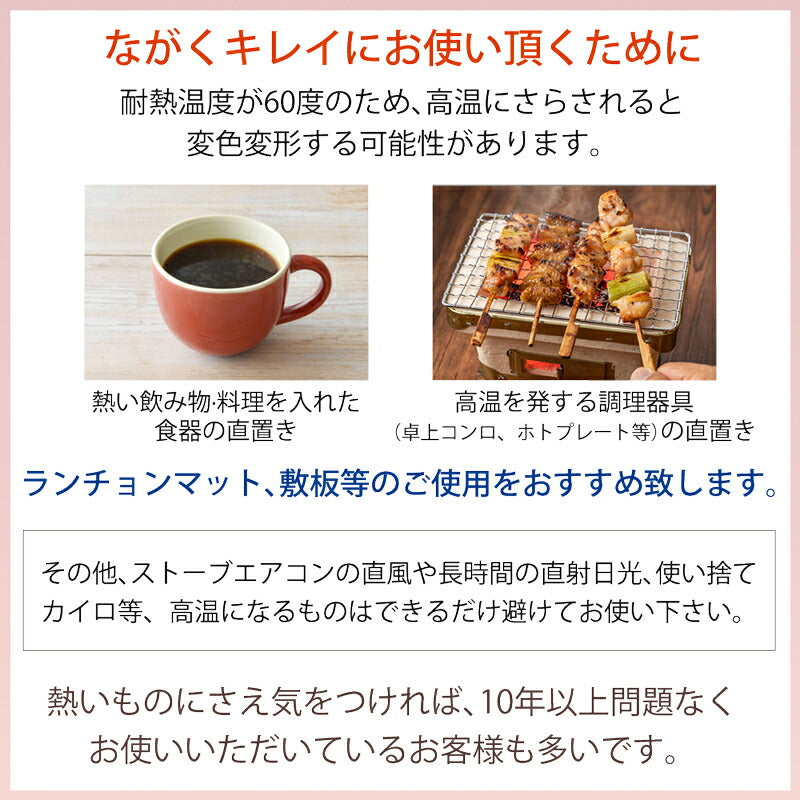 lテーブルマット（透明・1mmタイプ）【送料無料】【代引不可】【900x1800】ビニールマット・テーブルクロス透明